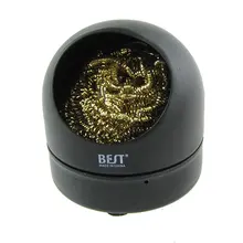 Наконечник паяльника для очистки провода сопла очиститель губка с держателем основания