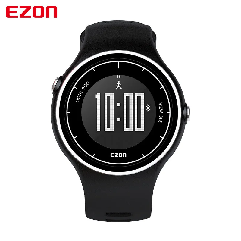 EZON multifunction smart casual sports waterproof electronic watches quality men running pedometer Bluetooth watch F1