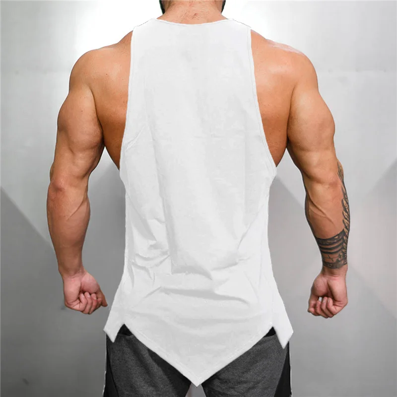 Бренд Muscleguys одежда для фитнеса майка тренажерных залов мужская canotta бодибилдинга