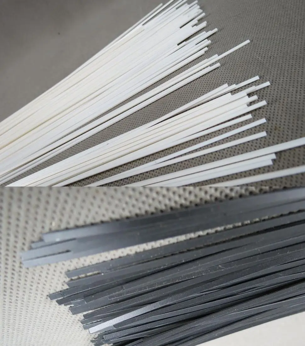 

100Strip dissimilar colour guitar binding (50white ABS+ 50black)