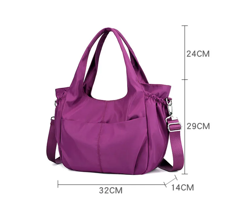 Mara мечта женская сумка новый сплошной цвет нейлоновый высококачественный и большой емкости сумка Повседневная многоцелевая дорожная