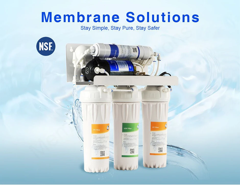 MS 5 Stage RO Water Filter System For Household Reverse Osmosis Water Purifier Drinking System 50 GPD (4)