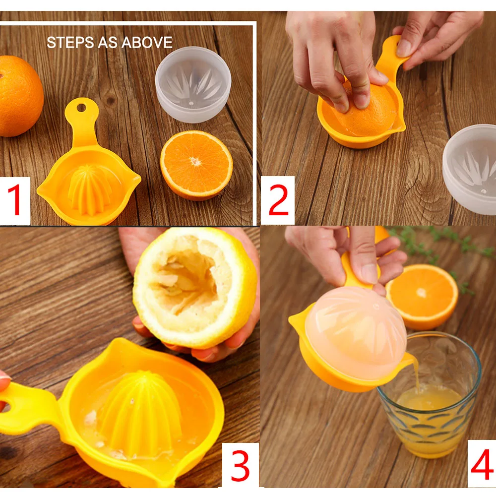 

Mini Manual Juicer for Orange Lemon Fruit Squeezer 100% Original Juice Child Healthy Life Potable Juicer Machine Citrus Pressing
