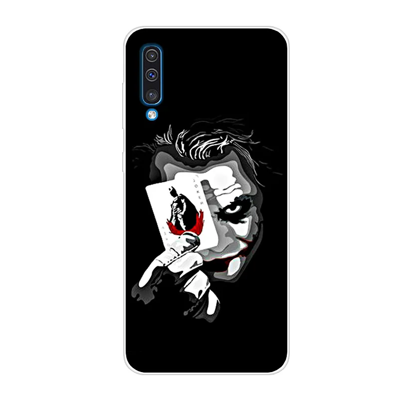 For Samsung A50 Case Animals Soft TPU Clear Bumper Coque For Samsung Galaxy A50 Silicone Phone Back Cover Capas A 50 A505 A505F
