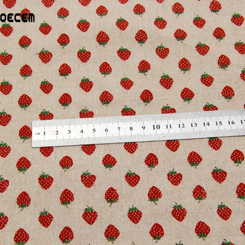 Starberry хлопок и лен с принтом ткань для лоскутной стеганой ткани диван скатерти
