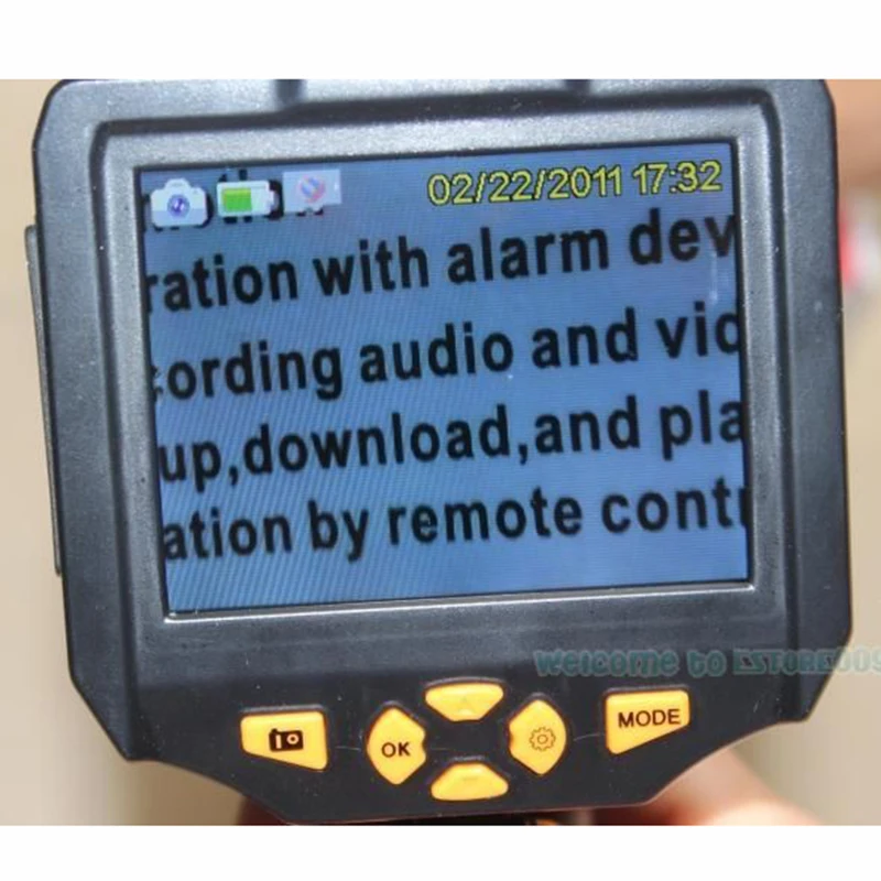 Blueskysea DVR 360 поворачивается NTS200 3 5 &quotЖК дисплей Экран диаметр мм 1 м/3 м инспекция