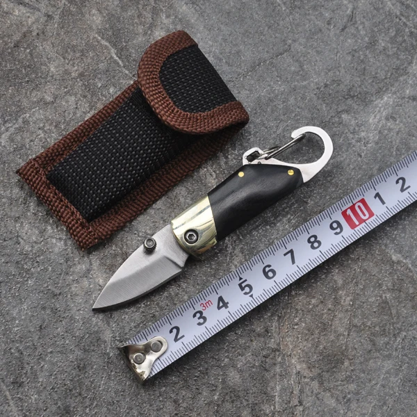 

Stainless Steel Mini folding knife mini Outdoor Camping Survive kit portable Pocket knives tool