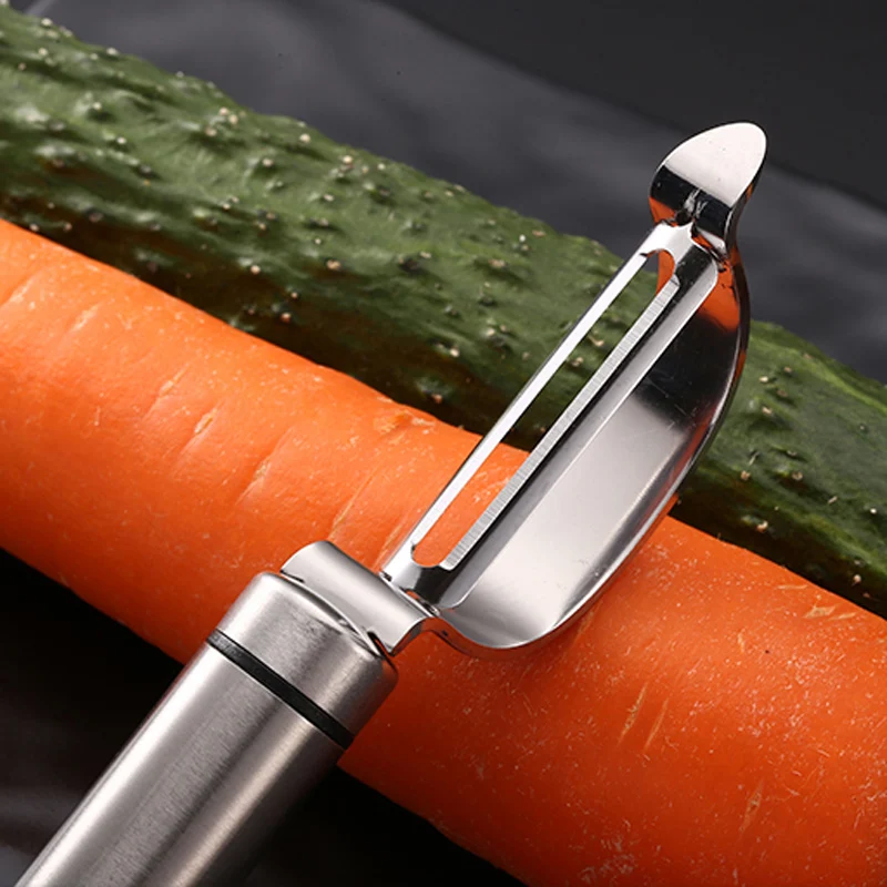 Stainless Steel Potato Peeler Fruit Vegetable Tools Metal Peeler Zesters Slicer Paring Cooking Tools Kitchen Gadgets Accessories (2)
