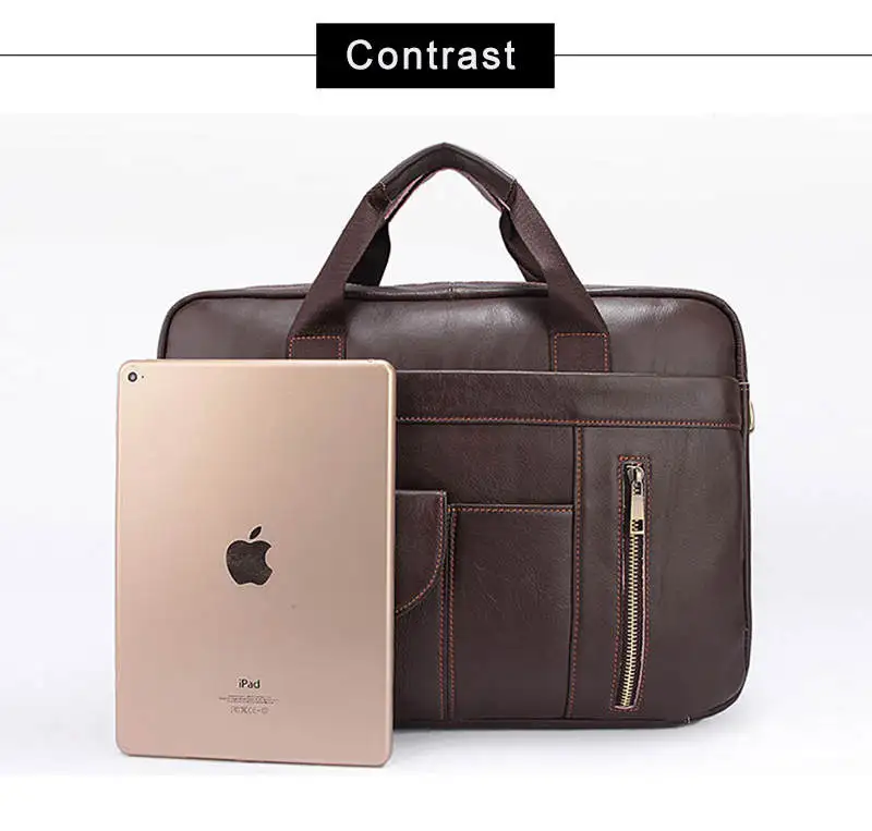 LAOSHIZI LUO 2018 Новая мода натуральная кожаная сумочка для ноутбука известный бренд сумка курьерские Сумки Повседневная сумка