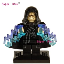 Одиночная распродажа, супергерой marvel, Император Палпатин, строительные блоки, наборы действий, модель, кирпичи, игрушки для детей
