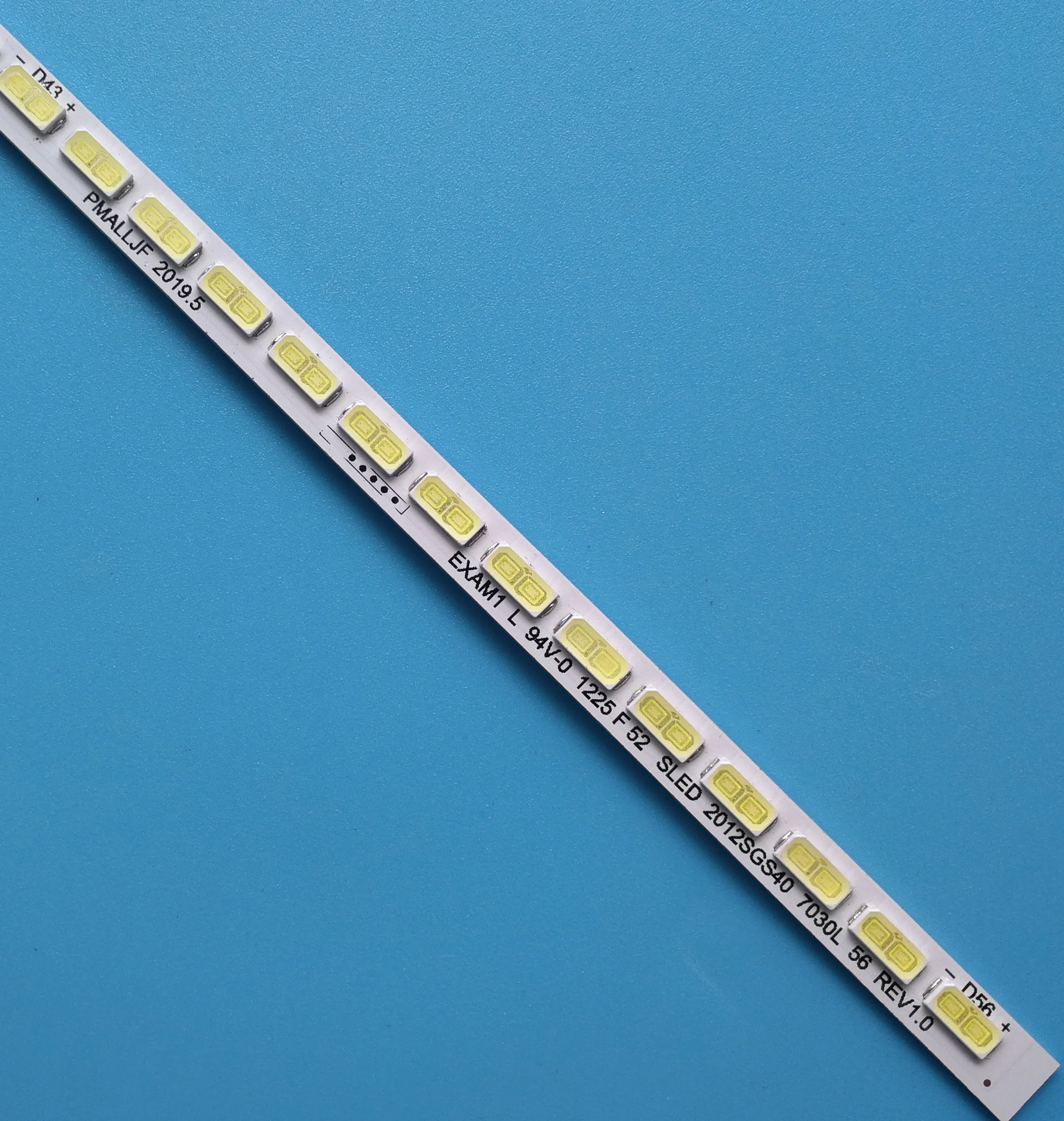 5 pcs/lot New LED Strip SLED 2012SGS40 7030L 56 REV1.0 STS400A64 STS400A75 LJ64-03514A LJ64-03501A 56LEDs 493mm