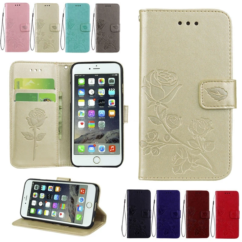 For Samsung Galaxy S8 S7 S6 Edge S5 S4 S3 A5 A3 2017 J7 J5 J3 J1 2016 Leather Cover Flip Case For iPhone 5 5S SE 6 6S 7 Plus cases-for-s8+
