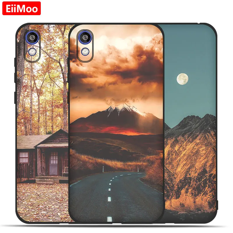 Силиконовый чехол EiiMoo для Huawei Y5 2019 5 71 дюйма Ультратонкий Мягкий телефона модель