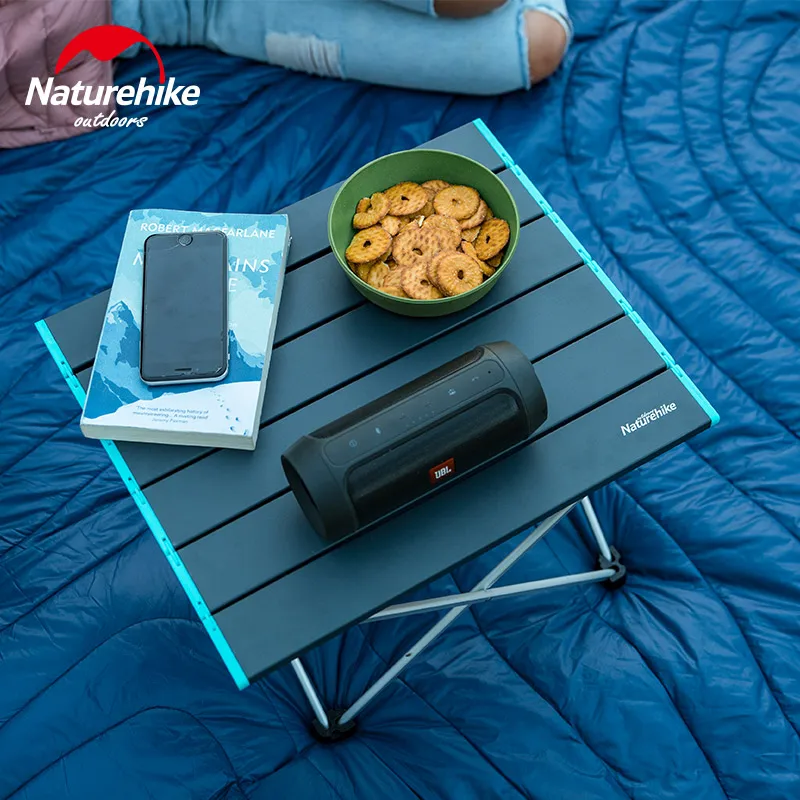  Naturehike Outdoor Folding Camping Table Protable Lightweight Aluminium Alloy Picnic Table Outdoor 