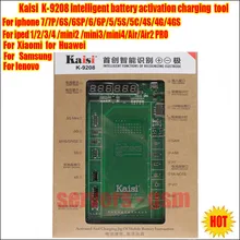 Новейший Kaisi K-9208, профессиональная плата для активации батареи+ кабель Micro USB для iPhone 7, 7 p, 6s, 6s, p, 6, p, 5, 5S, 5C, 4S, 4