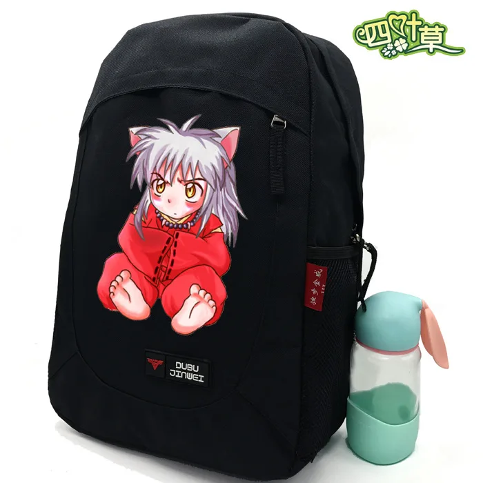 

Inuyasha Anime Backpacks COSPLAY lnuyasha Campus male and female students casual fashion travel canvas backpack