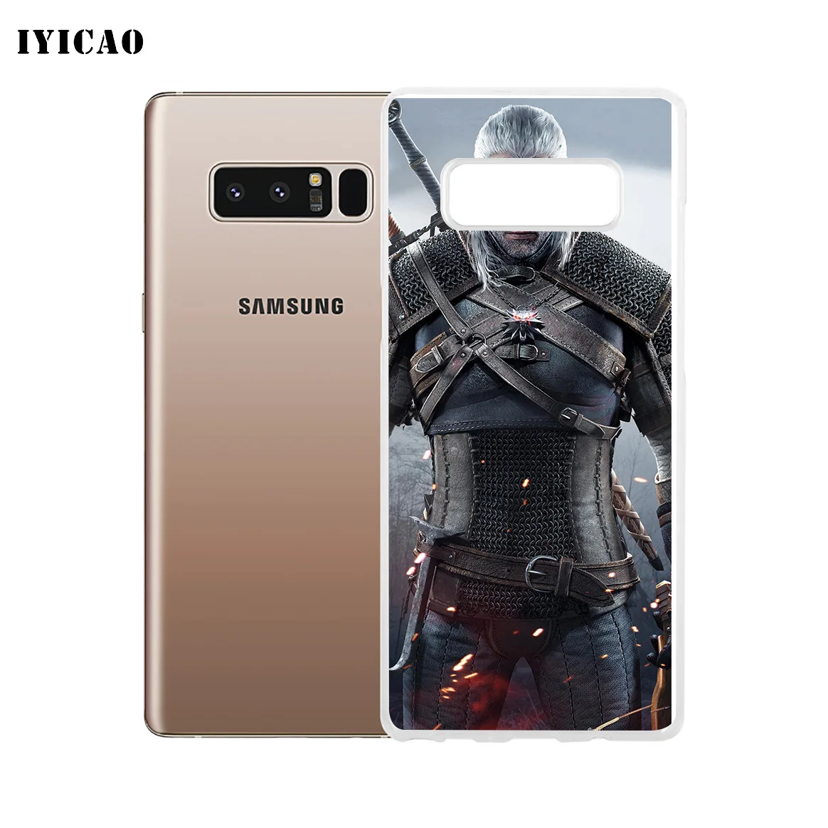 Iyicao Ведьмак 3 игры мягкий силиконовый чехол для телефона samsung A5 A6 плюс A7 A8 A9 J3 J5 J7 Note