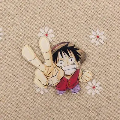 Anime ONE PIECE Tony Chopper Cosplay Acrylic Badges Monkey D. Luffy Brooch Pin Backpack Clothes Cute Decoration Brooches (19)