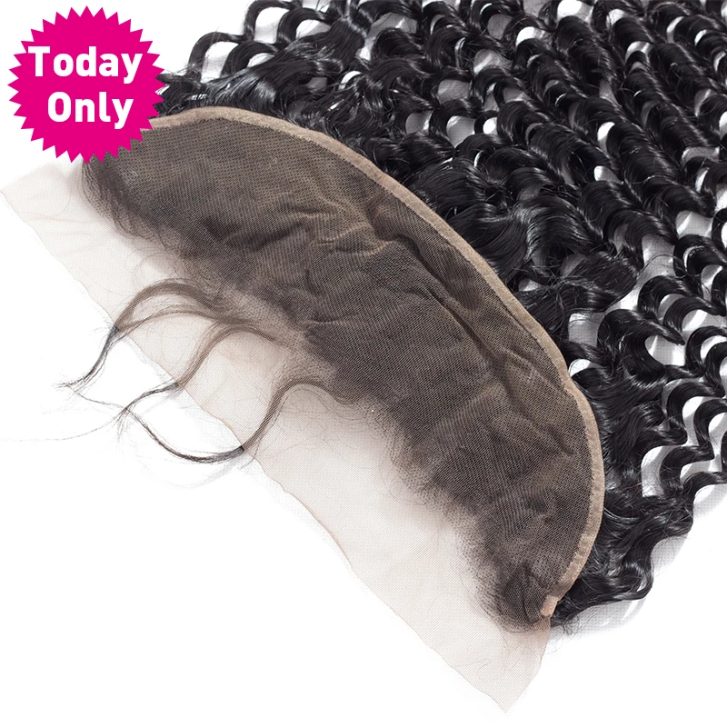 [TODAY ONLY] Water Wave 3 Bundles With Frontal Brazilian Hair Weave Bundles With Closure Remy Human Hair Bundles With Frontal
