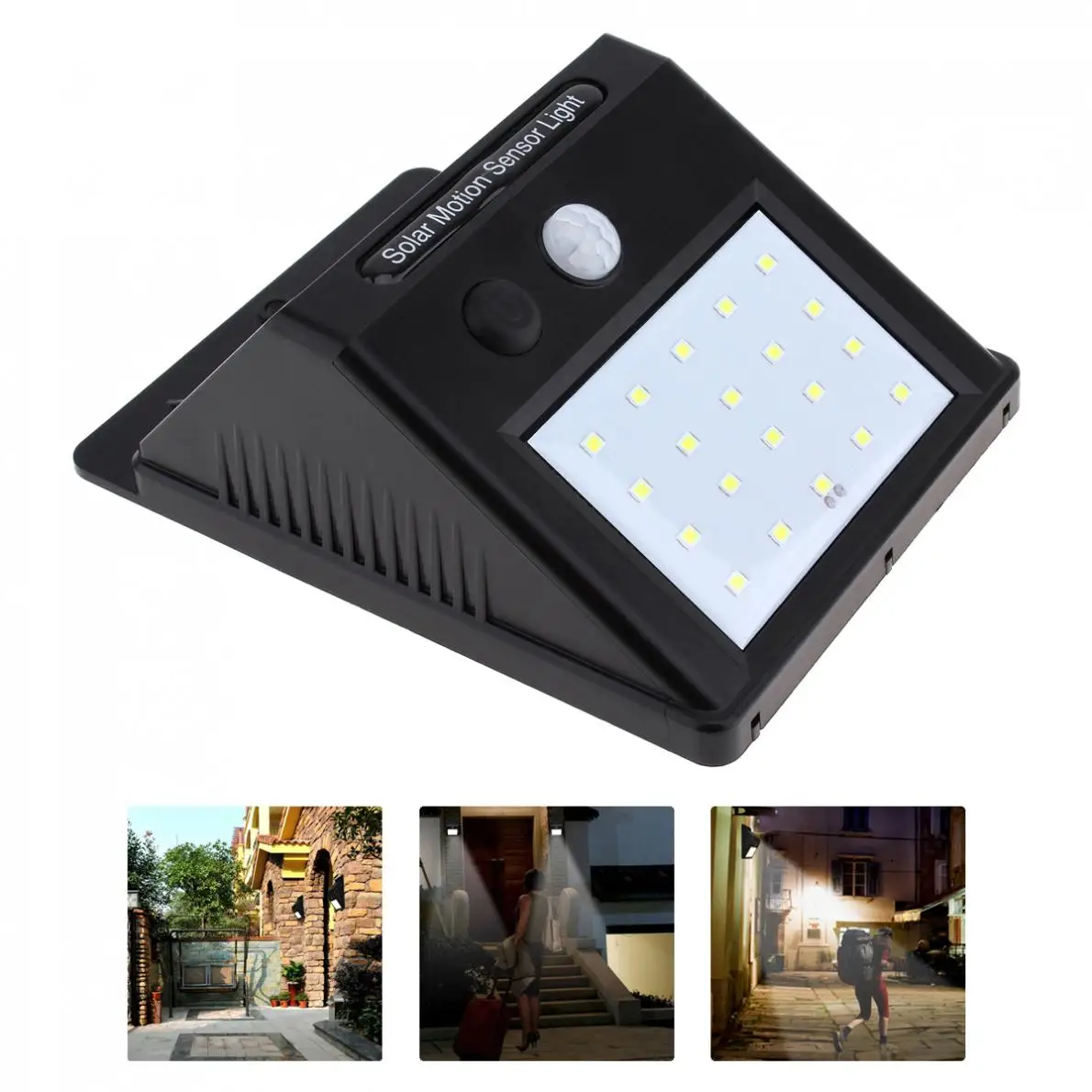 Outdoor Lighting Objective 5pcs/lot Decor Light Bight Outdoor Lighting 8 Led Solar Power Pir Motion Sensor Wall Light Outdoor Waterproof Garden Lamp