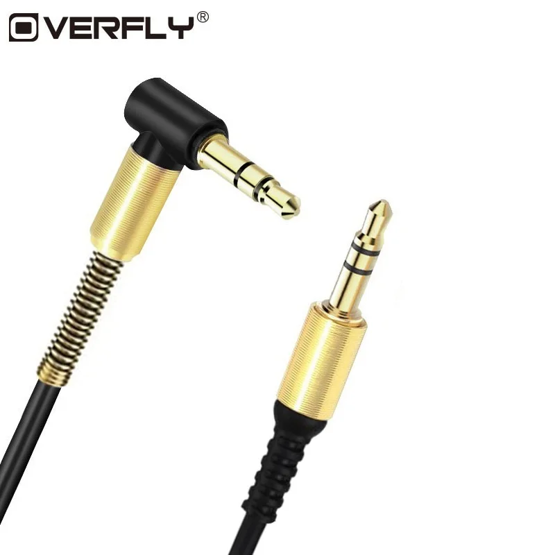 

3.5mm Male to Male 90 Degree Right Angle Cables Jack Audio Cable Car Aux Auxiliary Audio Cable Cord for Phone PC