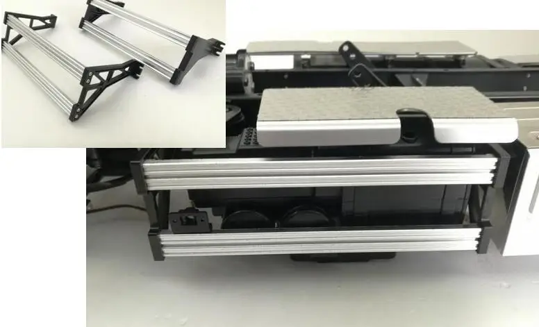 

Side anti-collision Step board For tamiya LESU 1/14 Scale Tractor VOLVO 56360 FH16 FH12