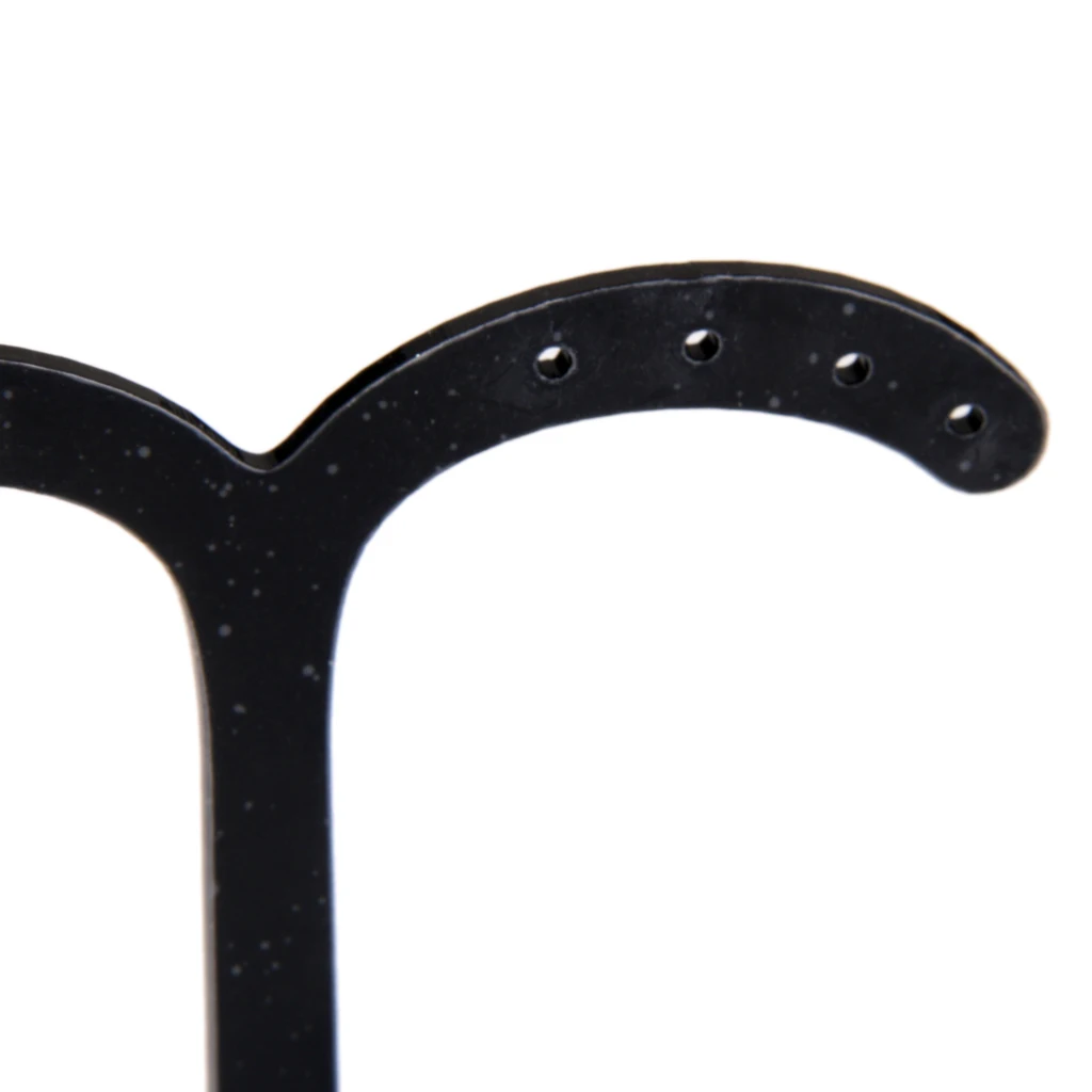 Набор из 3 шт черные съемные акриловые серьги держатель дисплей ювелирные стенды орнамент