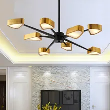 Lampe LED suspendue G9 au design minimaliste et créatif, Luminaire décoratif d'intérieur, idéal pour un salon, 110/220V