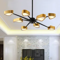 Lampe LED suspendue G9 au design minimaliste et créatif, Luminaire décoratif d'intérieur, idéal pour un salon, 110/220V 