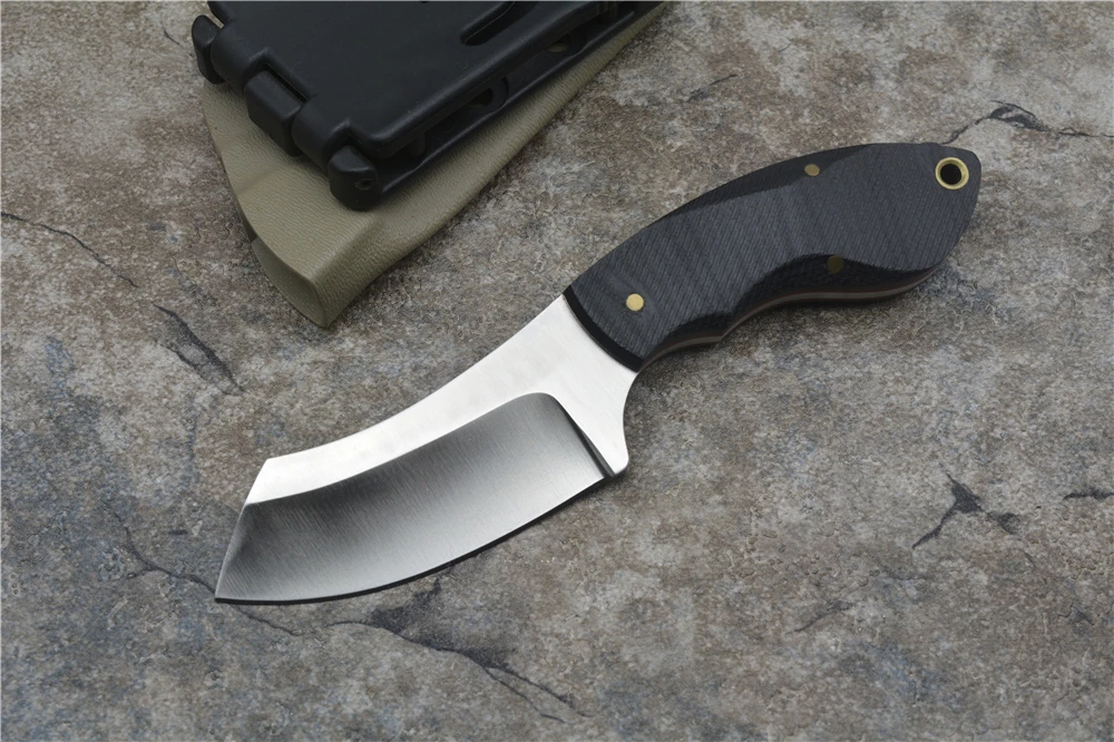 XS сделано BK носорог маленький фиксированный 9Cr18MoV лезвие KYDEX оболочка охотничий прямой кемпинг выживания Открытый EDC инструмент кухонный нож