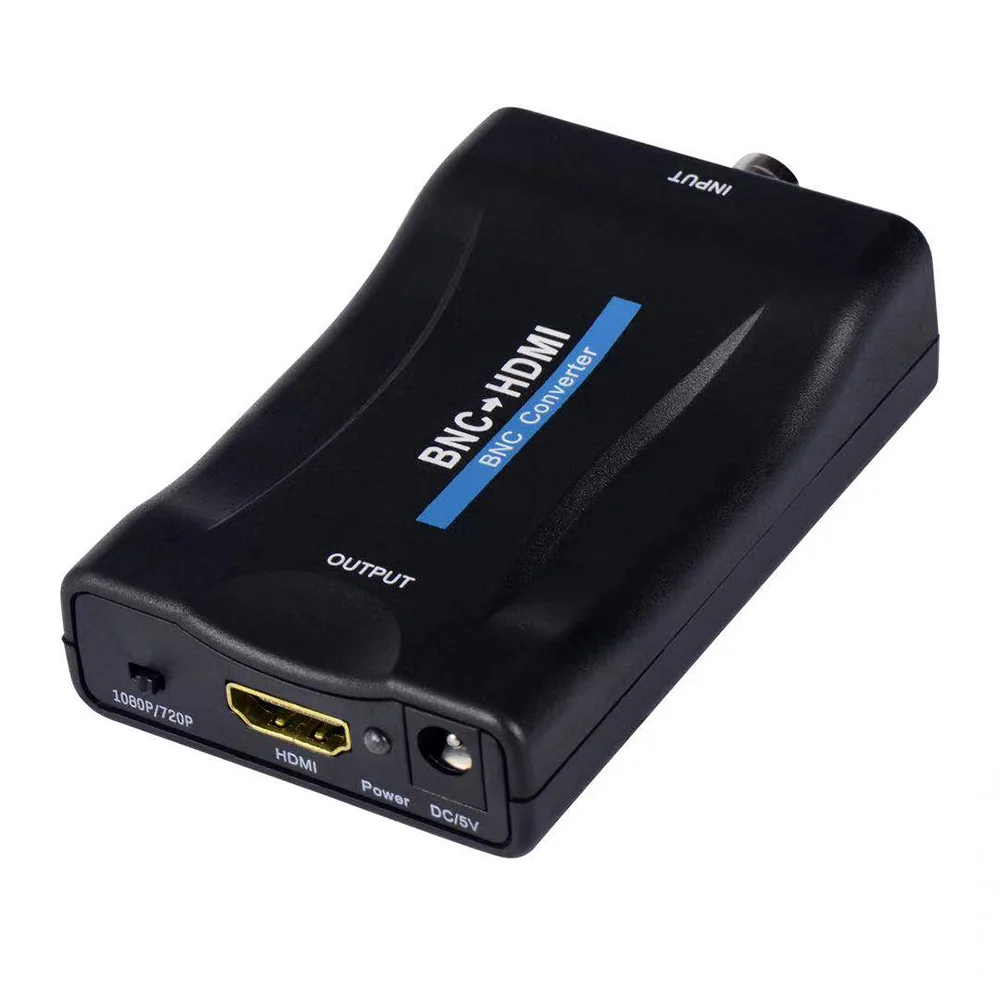 

BNC To HDMI Converter Display HD 1080P/720P Video Adapter Surveillance Monitor
