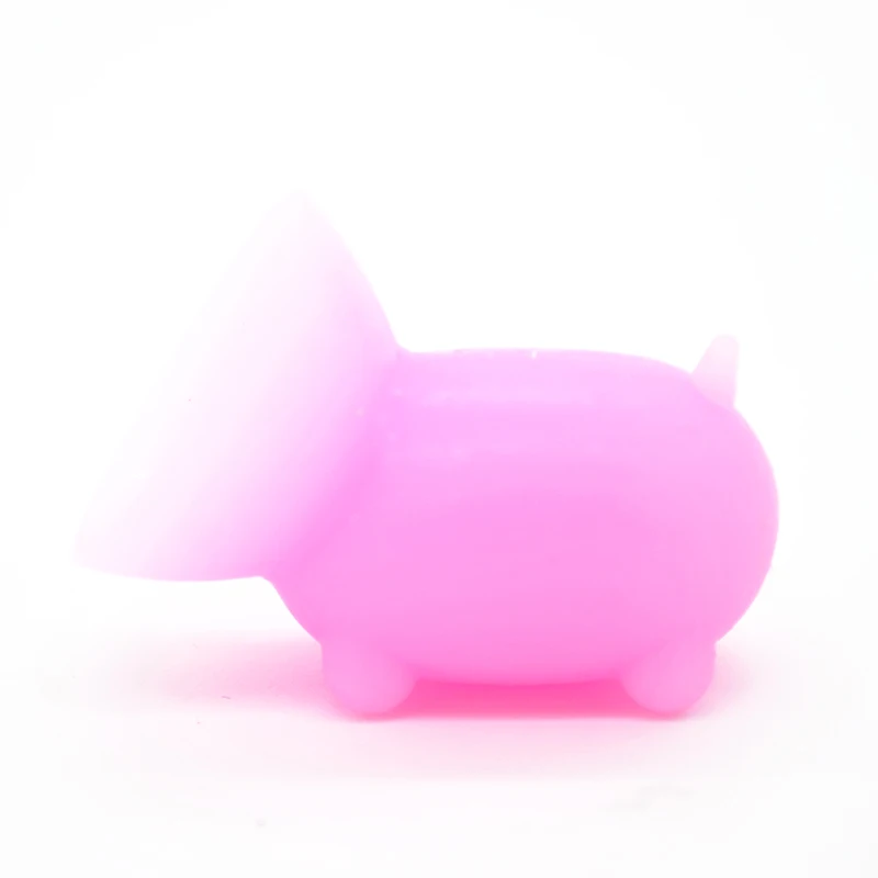 Милый мультфильм присоска Маленькая свинья держатель мобильного телефона Подставка для Iphone 6 для Galaxy S4 телефонов Универсальный телефон случайный цвет