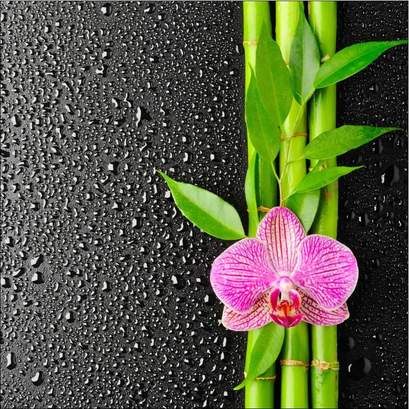 DIY Flowere бамбуковый водонепроницаемый самоклеющийся стикер для двери посудомоечной машины обои кухонные аксессуары наклейка на стену