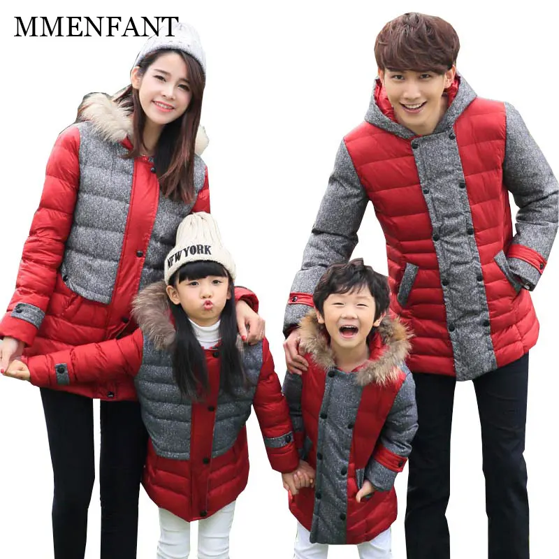mother and daughter matching winter outfits