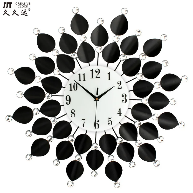 TUDA Free Shipping 24 Inch Modern Style Living Room Wall Clock Fashion
