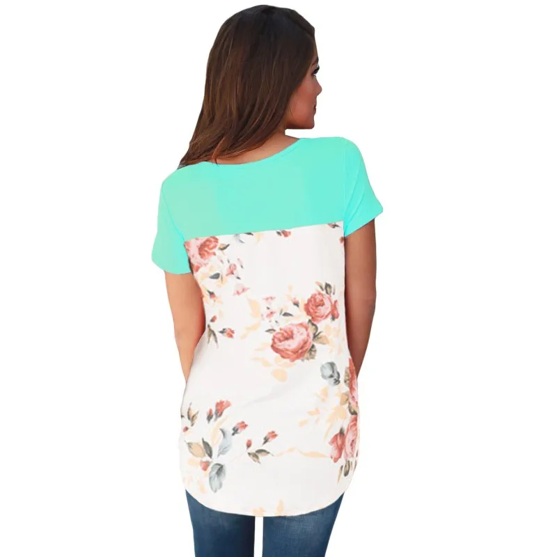 Mint-Floral-Print-Lower-Back-T-shirt-LC250119-9-1_conew1