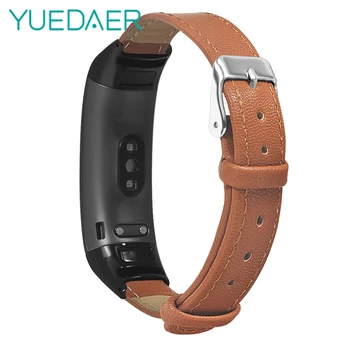 

YUEDAER Ultra Thin PU Leather Wrist Strap For Huawei Band 3 Pro Bracelet Replacement Watchband For Huawei Band 3 Band3 Pro