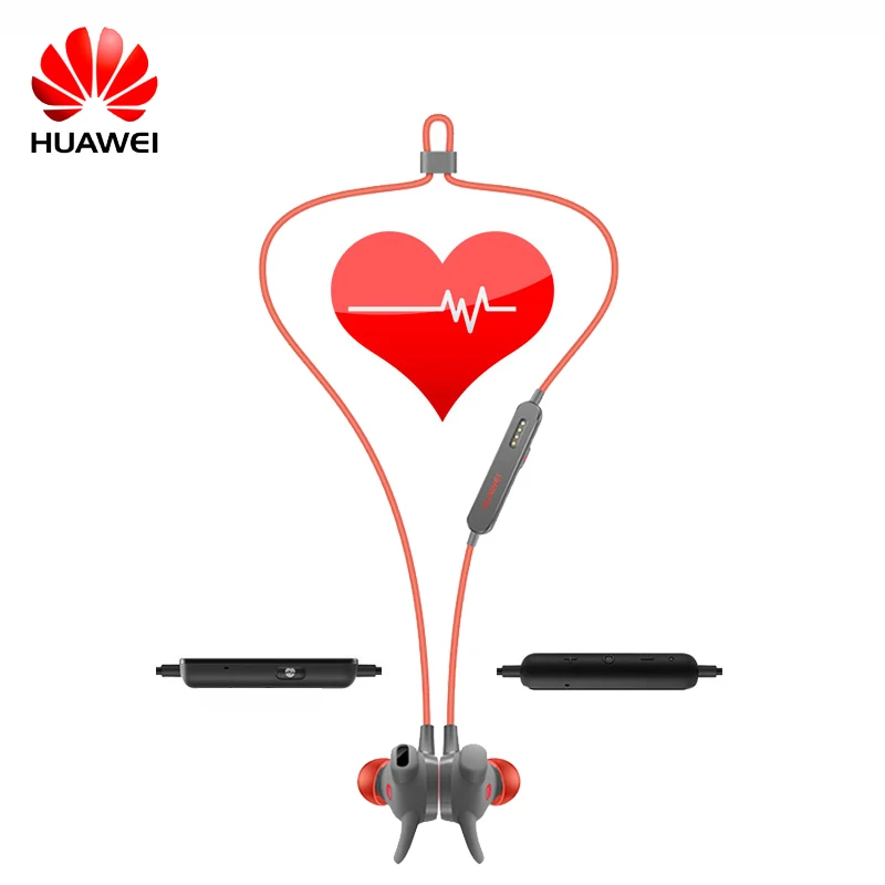 

Original Huawei R1 Pro Sport Heart Rate Bluetooth Headset AptX Armature IPX5 Waterproof Mic Wireless Earphones For Android IOS