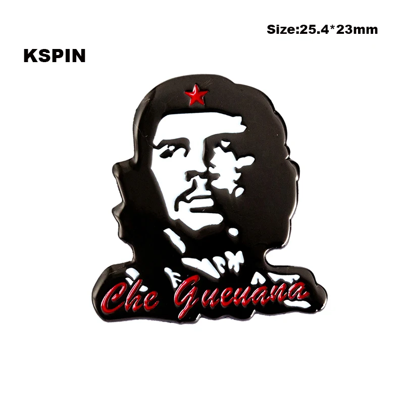 Che Guevara Металлические Нагрудные Значки для одежды военные значки брошь ювелирные изделия XY0064