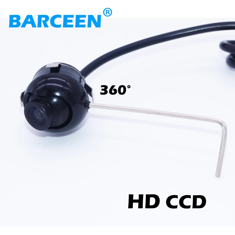 Universal Night Vision HD CCD 360 degree Car Rear View front side font b Camera b