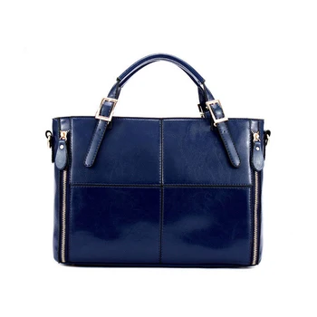 

PU leather women handbag fashion patchwork designer brand high quality ladies office shoulder bags Tote bags W0081