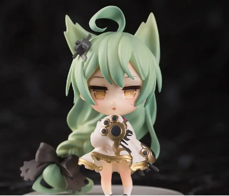 spesifikasi 10 Cm Anime Jepang Gambar Azur Lane Azur Lane Ijn Akashi USS Laffey Q Versi Action Figure Collectible Model mainan untuk Anak Laki laki