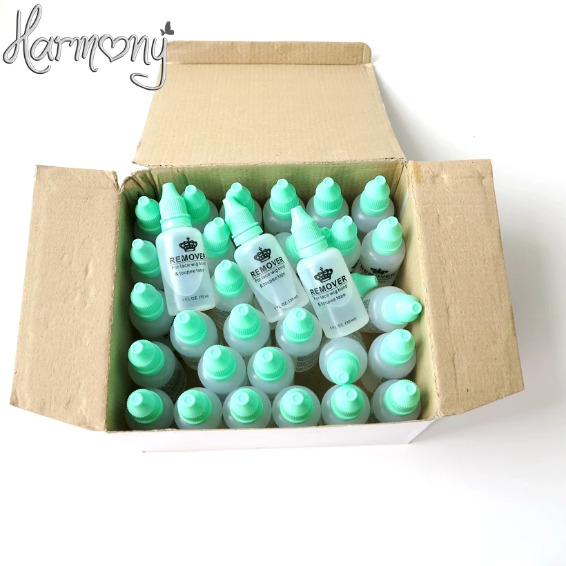 50 bottles Tape Adhesives Remover For Tape Hair Double-Sided Tape Glue Remover For 360 Lace Frontal Wig/Closure Tape Remover