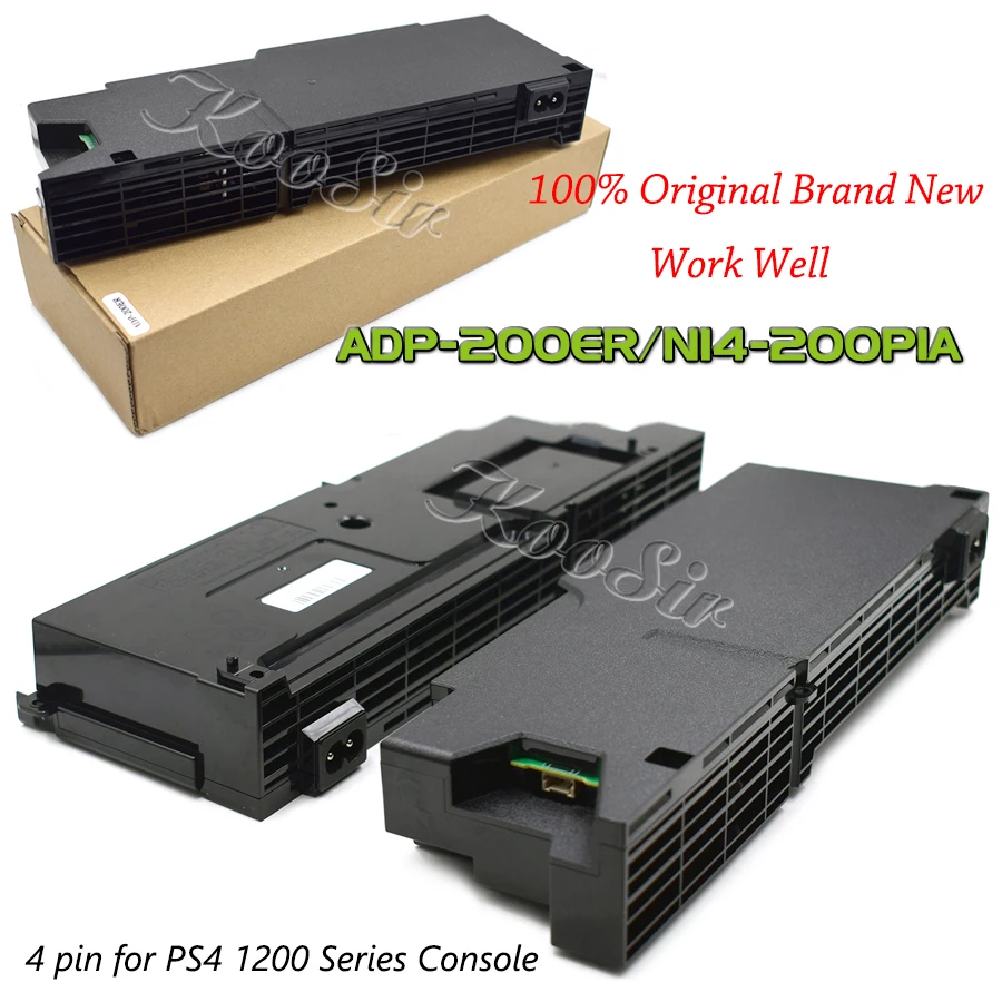 

PS4 Console ADP-200ER Original New Replacement Repair Part Power Supply Adapter N14-200P1A for Sony PlayStation 4 1200 Host