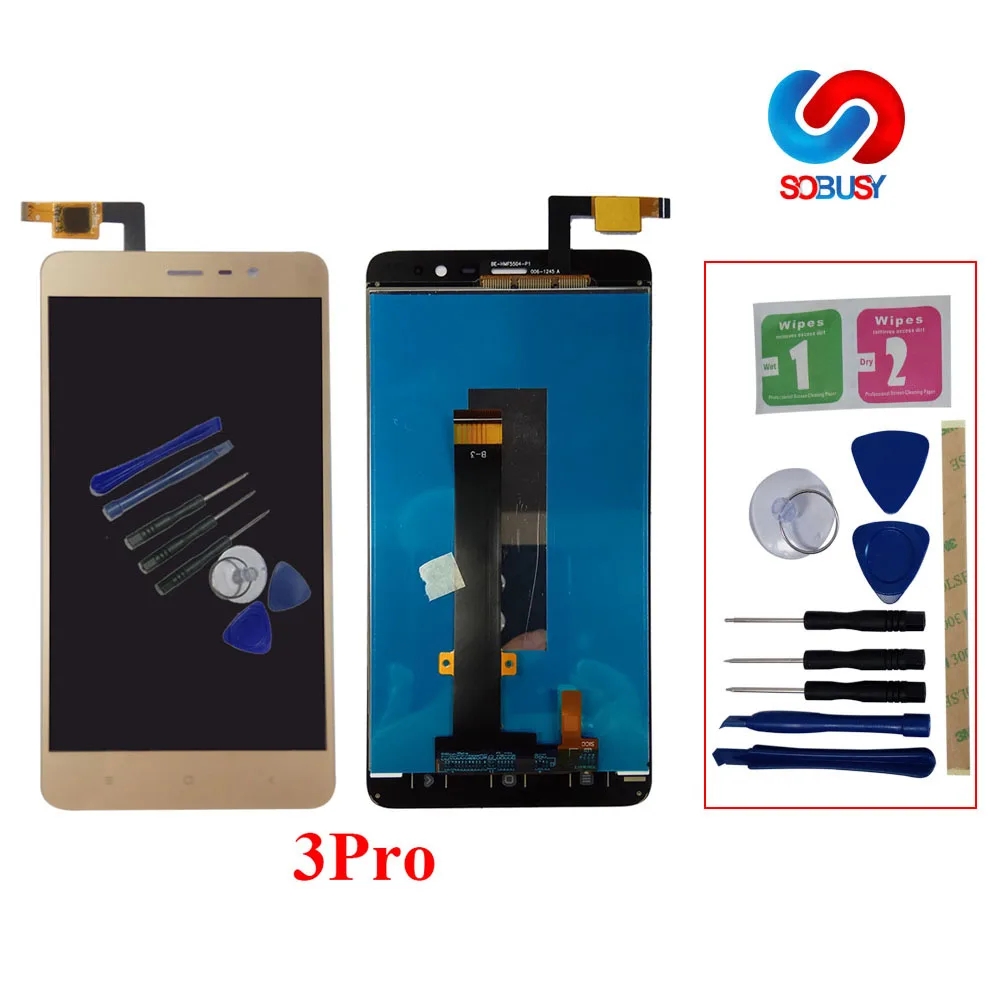 5 &quotlcdдля Xiaomi Redmi Note 3 Pro SE 152 мм для специальное издание ЖК дисплей кодирующий