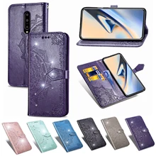 For One Plus 7 Pro Case Flip Luxury PU Leather Wallet Mandala Pattern Glitter Card Cover For One Plus 7 Pro Smartphone Woman