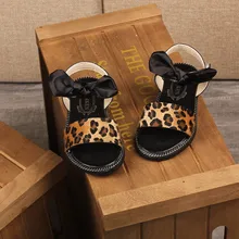 Детская обувь с бантом; сандалии «пума»; летние сандалии для девочек; Новинка; популярная детская обувь для девочек; обувь принцессы для свадебной вечеринки; из искусственной кожи;# D1