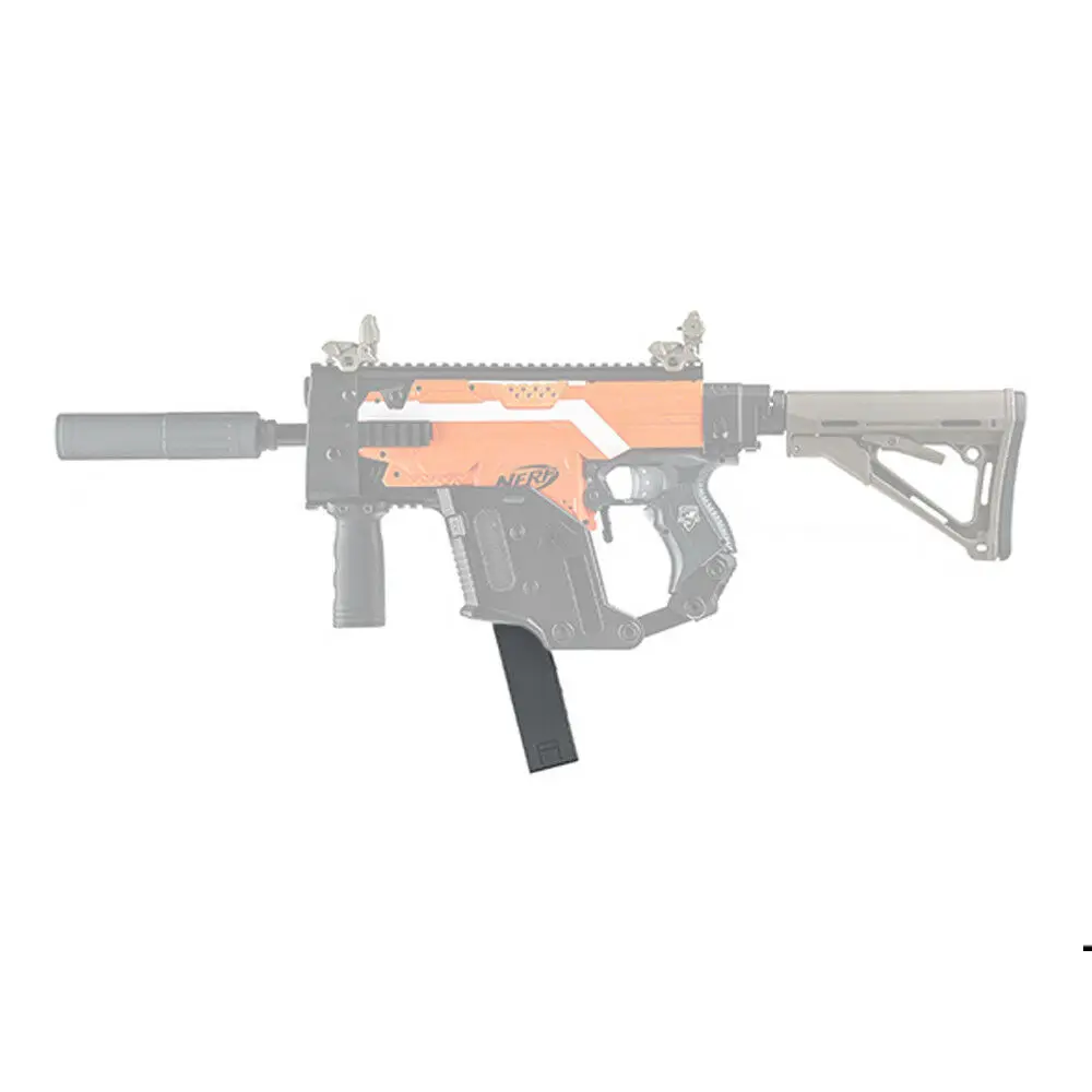 Worker Mod Magazine Decoration Quick Pull Assit для Nerf N-Strike Blaster 6-Дротика клип цвет черный