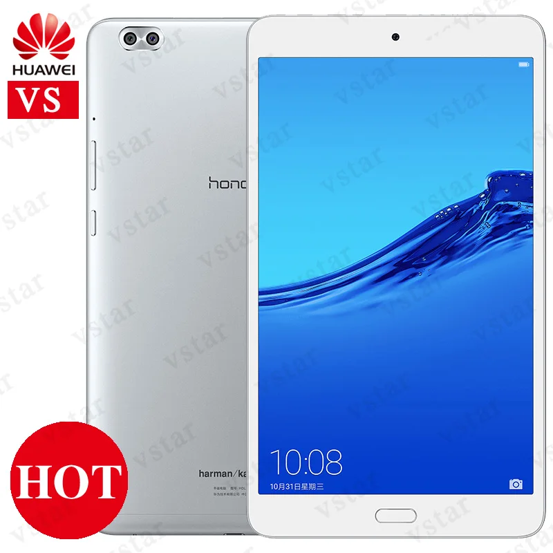 Оригинал Huawei Honor Waterplay 8 0 дюймов 4 Гб 64 планшетный ПК Kirin 659 Восьмиядерный Android