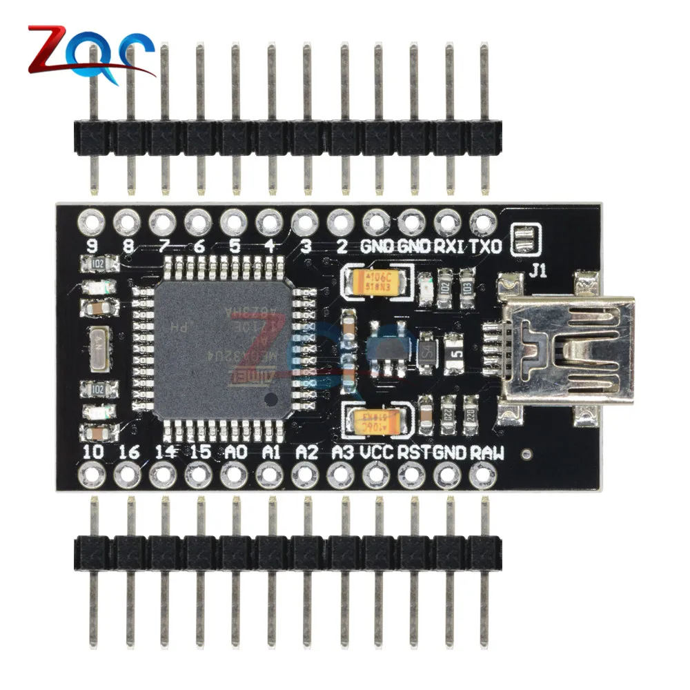 

Mini USB ATmega32U4 Pro Micro 5V 16MHz Board Module ATMega 32U4 Controller Pro-Micro Replace Pro Mini For Arduino Leonardo